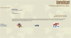 Desktop Screenshot of datastrat.com